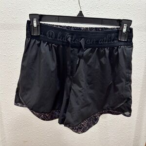 lululemon athletica Black Athletic Shorts